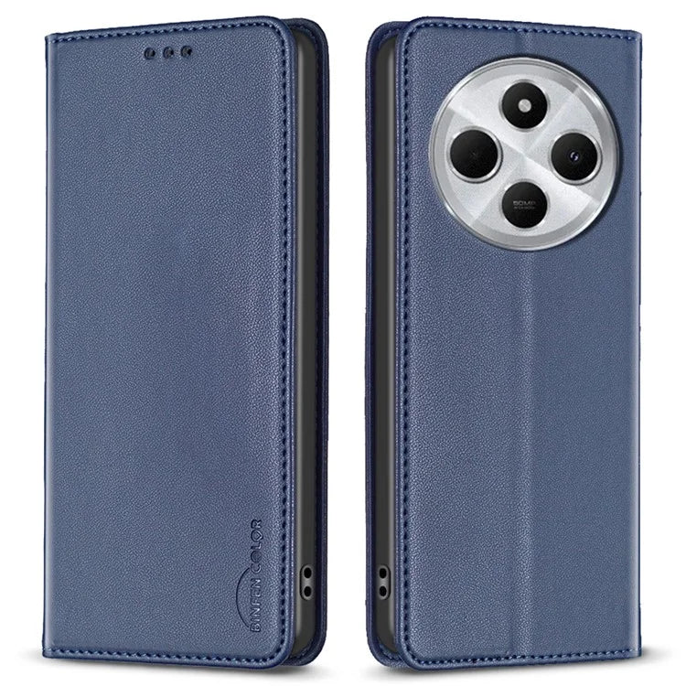 BINFEN COLOR BF18 For Xiaomi Redmi 14C 4G Case PU Leather Card Holder Phone Cover