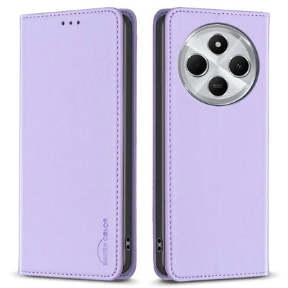 BINFEN COLOR BF18 For Xiaomi Redmi 14C 4G Case PU Leather Card Holder Phone Cover