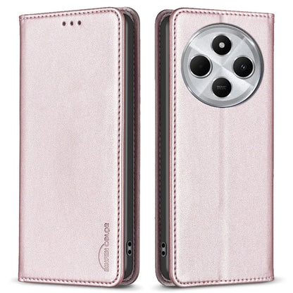 BINFEN COLOR BF18 For Xiaomi Redmi 14C 4G Case PU Leather Card Holder Phone Cover