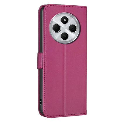 For Xiaomi Redmi 14C 4G Case Clover Pattern Wallet Stand View Leather Phone Cover
