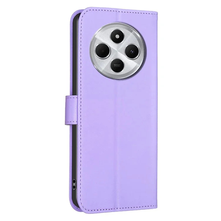 For Xiaomi Redmi 14C 4G Case Clover Pattern Wallet Stand View Leather Phone Cover