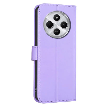 For Xiaomi Redmi 14C 4G Case Clover Pattern Wallet Stand View Leather Phone Cover
