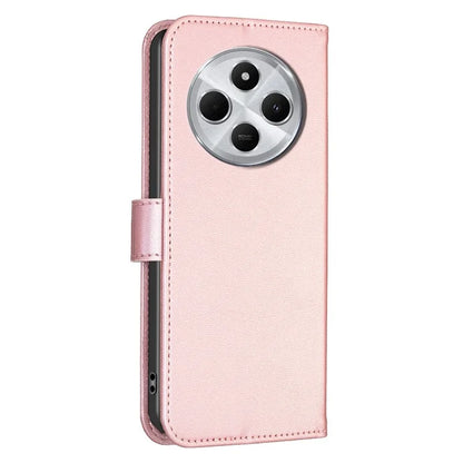 For Xiaomi Redmi 14C 4G Case Clover Pattern Wallet Stand View Leather Phone Cover