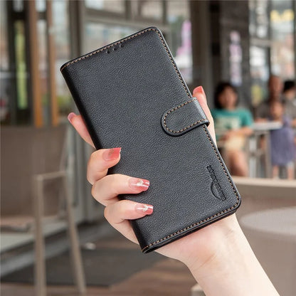 BINFEN COLOR BF32 For Xiaomi Redmi 14C 4G Leather Case Wallet RFID Blocking Phone Cover