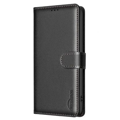 BINFEN COLOR BF32 For Xiaomi Redmi 14C 4G Leather Case Wallet RFID Blocking Phone Cover