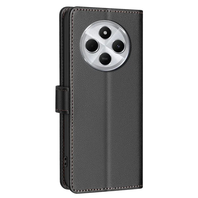 BINFEN COLOR BF32 For Xiaomi Redmi 14C 4G Leather Case Wallet RFID Blocking Phone Cover