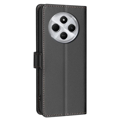 BINFEN COLOR BF32 For Xiaomi Redmi 14C 4G Leather Case Wallet RFID Blocking Phone Cover
