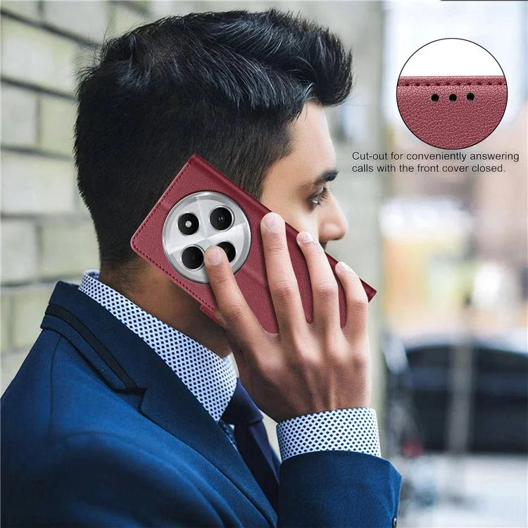 BINFEN COLOR BF32 For Xiaomi Redmi 14C 4G Leather Case Wallet RFID Blocking Phone Cover