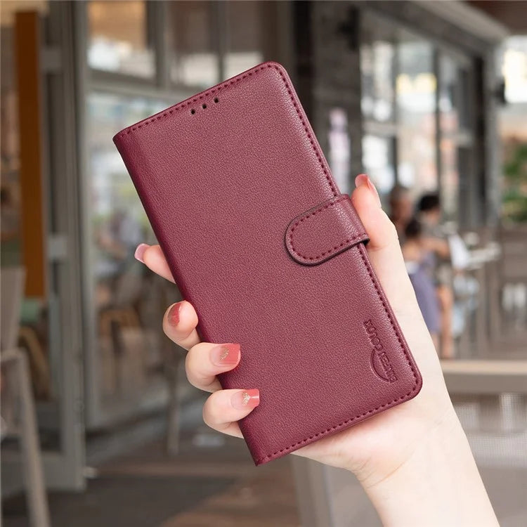 BINFEN COLOR BF32 For Xiaomi Redmi 14C 4G Leather Case Wallet RFID Blocking Phone Cover