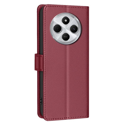 BINFEN COLOR BF32 For Xiaomi Redmi 14C 4G Leather Case Wallet RFID Blocking Phone Cover