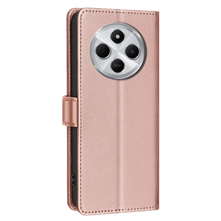 BINFEN COLOR BF32 For Xiaomi Redmi 14C 4G Leather Case Wallet RFID Blocking Phone Cover