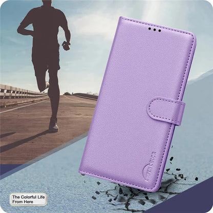BINFEN COLOR BF32 For Xiaomi Redmi 14C 4G Leather Case Wallet RFID Blocking Phone Cover
