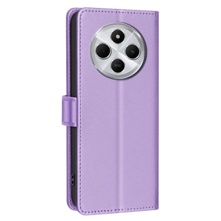 BINFEN COLOR BF32 For Xiaomi Redmi 14C 4G Leather Case Wallet RFID Blocking Phone Cover