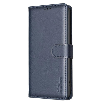BINFEN COLOR BF32 For Xiaomi Redmi 14C 4G Leather Case Wallet RFID Blocking Phone Cover