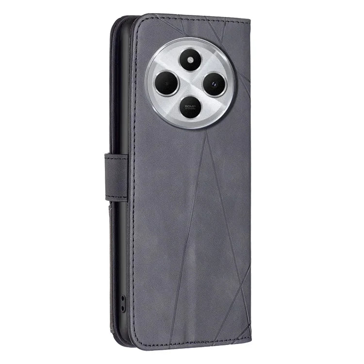 BINFEN COLOR BF05 For Xiaomi Redmi 14C 4G Case Leather Phone Cover Wallet Stand