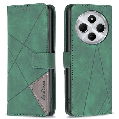 BINFEN COLOR BF05 For Xiaomi Redmi 14C 4G Case Leather Phone Cover Wallet Stand