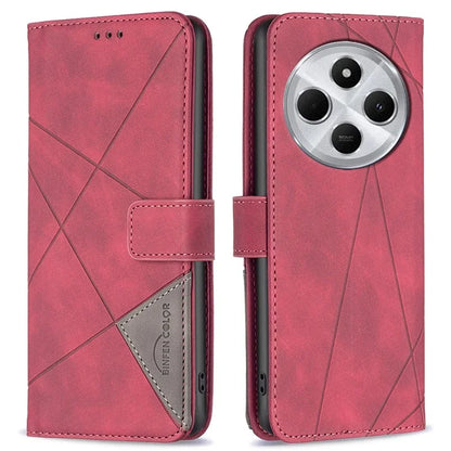 BINFEN COLOR BF05 For Xiaomi Redmi 14C 4G Case Leather Phone Cover Wallet Stand