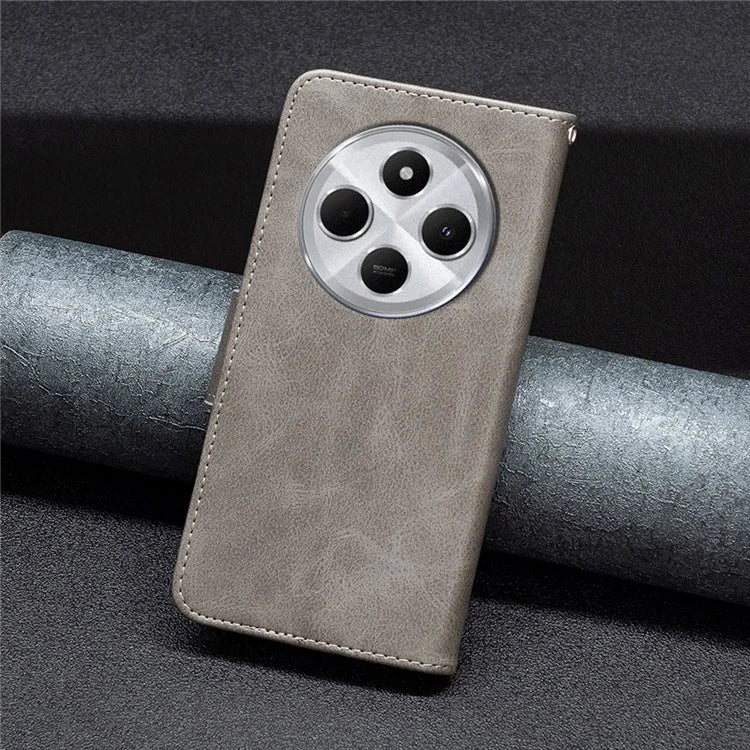 For Xiaomi Redmi 14C 4G Case Shockproof PU Leather Cover with Wallet Card Slots