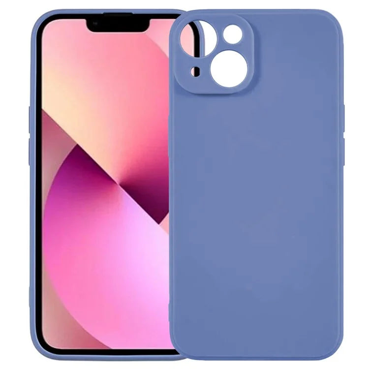 KALEBOL KLB-TPU003 For iPhone 13 Case Anti-Scratch Solid Color TPU Phone Cover
