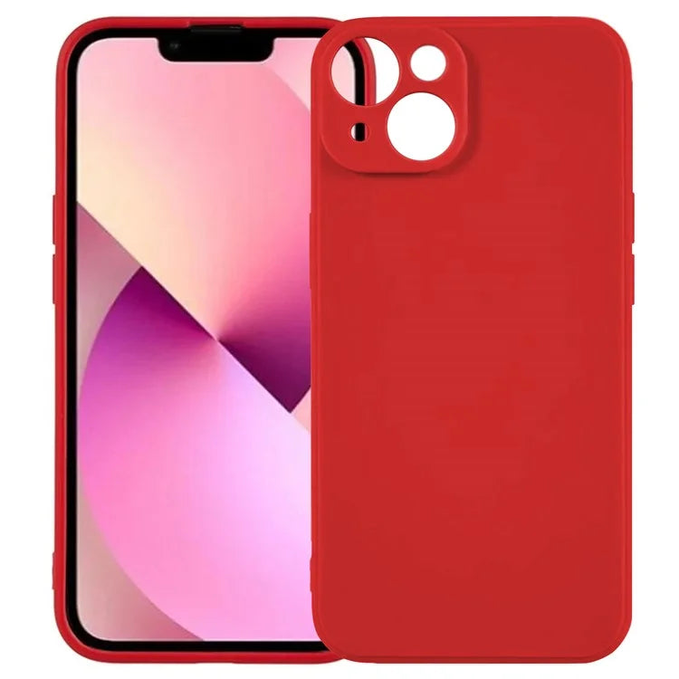 KALEBOL KLB-TPU003 For iPhone 13 Case Anti-Scratch Solid Color TPU Phone Cover