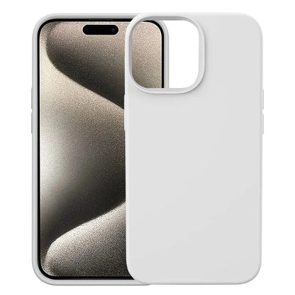 KALEBOL KLB-YTGJ001 For iPhone 16 Pro Max Case Solid Color Liquid Silicone+PC Phone Cover