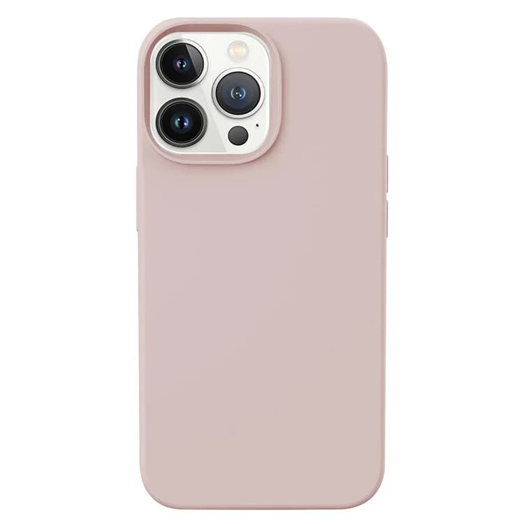 KALEBOL KLB-YTGJ001 For iPhone 16 Pro Max Case Solid Color Liquid Silicone+PC Phone Cover