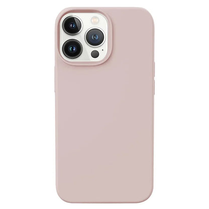 KALEBOL KLB-YTGJ001 For iPhone 16 Pro Max Case Solid Color Liquid Silicone+PC Phone Cover