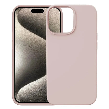 KALEBOL KLB-YTGJ001 For iPhone 16 Pro Max Case Solid Color Liquid Silicone+PC Phone Cover