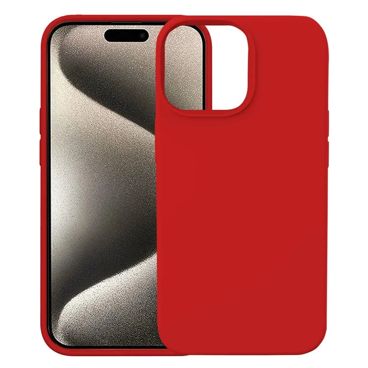 KALEBOL KLB-YTGJ001 For iPhone 16 Pro Max Case Solid Color Liquid Silicone+PC Phone Cover