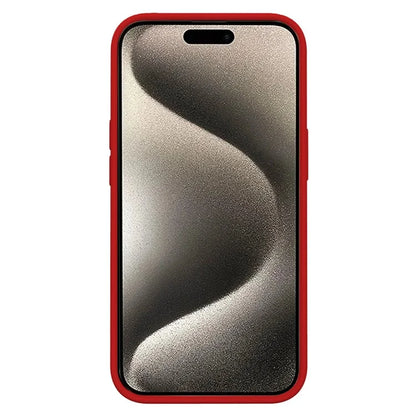 KALEBOL KLB-YTGJ001 For iPhone 16 Pro Max Case Solid Color Liquid Silicone+PC Phone Cover