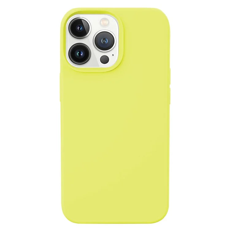 KALEBOL KLB-YTGJ001 For iPhone 16 Pro Max Case Solid Color Liquid Silicone+PC Phone Cover