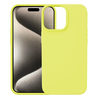KALEBOL KLB-YTGJ001 For iPhone 16 Pro Max Case Solid Color Liquid Silicone+PC Phone Cover