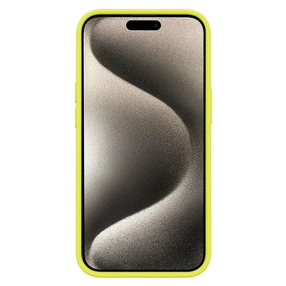 KALEBOL KLB-YTGJ001 For iPhone 16 Pro Max Case Solid Color Liquid Silicone+PC Phone Cover