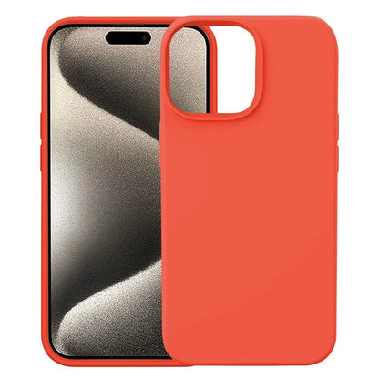 KALEBOL KLB-YTGJ001 For iPhone 16 Pro Max Case Solid Color Liquid Silicone+PC Phone Cover