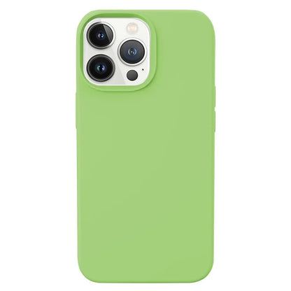 KALEBOL KLB-YTGJ001 For iPhone 16 Pro Max Case Solid Color Liquid Silicone+PC Phone Cover