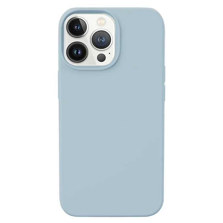 KALEBOL KLB-YTGJ001 For iPhone 16 Pro Max Case Solid Color Liquid Silicone+PC Phone Cover