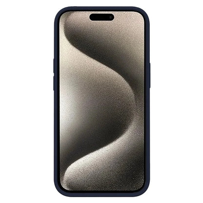 KALEBOL KLB-YTGJ001 For iPhone 16 Pro Max Case Solid Color Liquid Silicone+PC Phone Cover