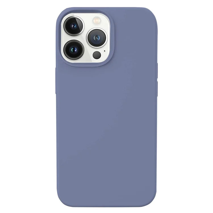 KALEBOL KLB-YTGJ001 For iPhone 16 Pro Max Case Solid Color Liquid Silicone+PC Phone Cover