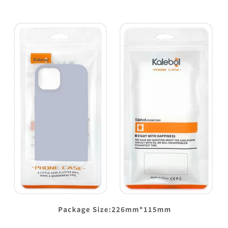 KALEBOL KLB-YTGJ001 For iPhone 16 Pro Max Case Solid Color Liquid Silicone+PC Phone Cover