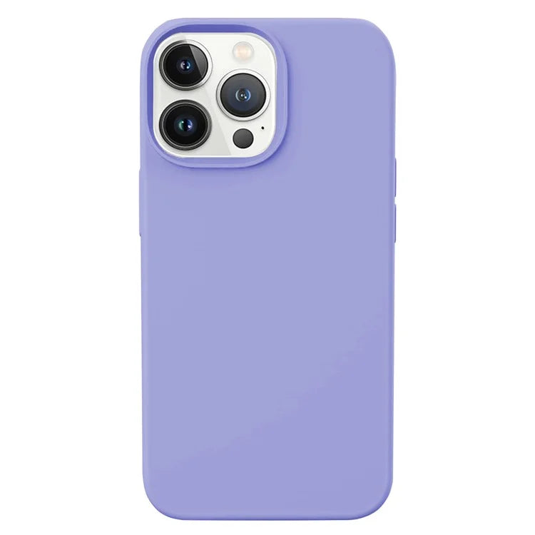 KALEBOL KLB-YTGJ001 For iPhone 16 Pro Max Case Solid Color Liquid Silicone+PC Phone Cover