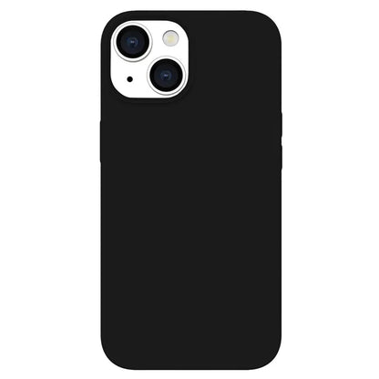 KALEBOL KLB-YTGJ001 For iPhone 13 Case Solid Color Liquid Silicone+PC Phone Cover