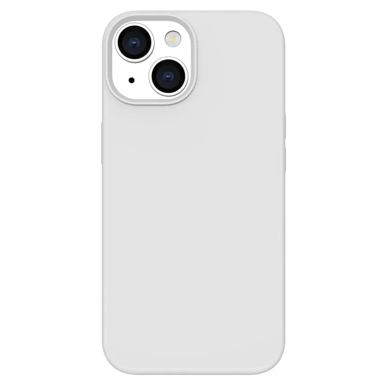 KALEBOL KLB-YTGJ001 For iPhone 13 Case Solid Color Liquid Silicone+PC Phone Cover