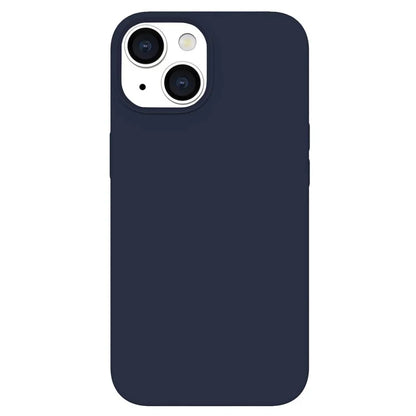 KALEBOL KLB-YTGJ001 For iPhone 13 Case Solid Color Liquid Silicone+PC Phone Cover