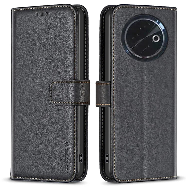 BINFEN COLOR BF17 For TECNO Spark 30C Case Wallet Folio Flip Leather Cover
