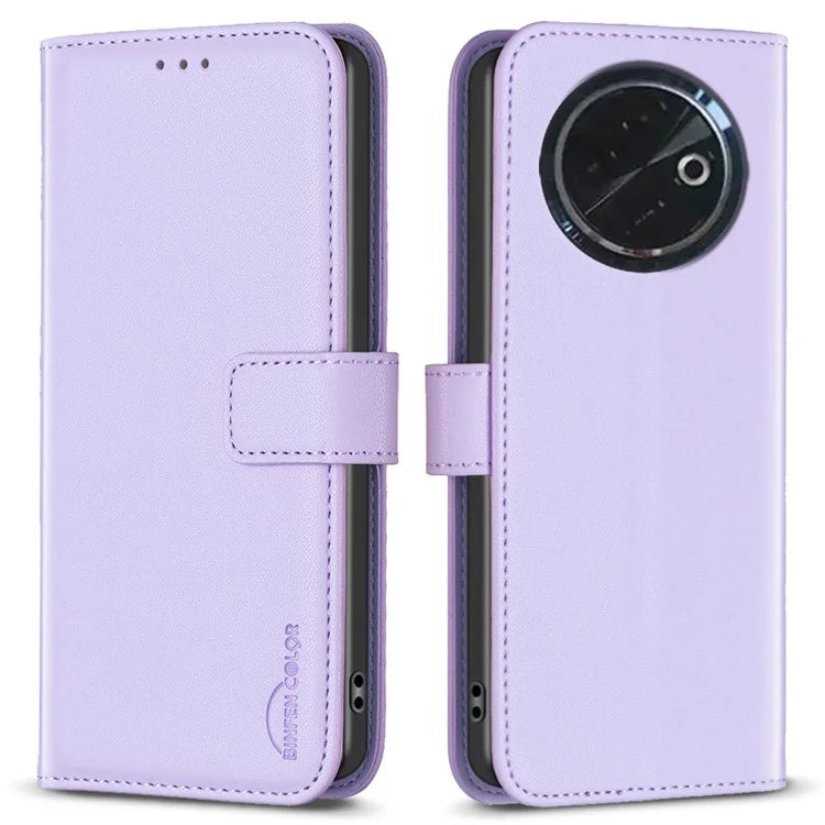 BINFEN COLOR BF17 For TECNO Spark 30C Case Wallet Folio Flip Leather Cover