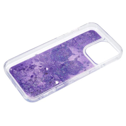 For iPhone 16 Pro Max Case Floating Quicksand Pattern Soft TPU Back Cover