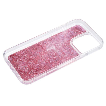 For iPhone 16 Pro Max Case Floating Quicksand Pattern Soft TPU Back Cover