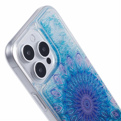For iPhone 16 Pro Max Case Floating Quicksand Pattern Soft TPU Back Cover