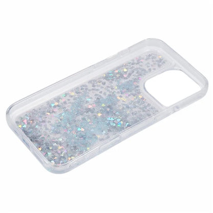 For iPhone 16 Pro Max Case Floating Quicksand Pattern Soft TPU Back Cover
