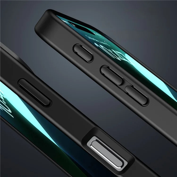 For iPhone 16 Case Matte PC+TPU Phone Cover Compatible with MagSafe